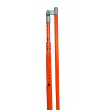 Load Measuring Stick, EZ-Flip 15' Fiberglass Telescoping (52.5" to 15')